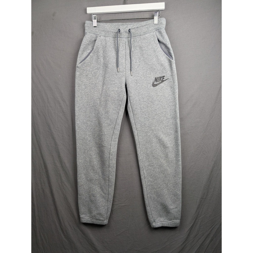 Nike Mens Sportswear Fleece Jogger Sweatpants Gray Size Small